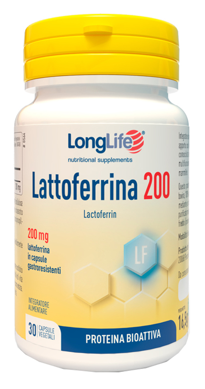 LONGLIFE LATTOFERRINA200 30 CAPSULE GASTRORESISTENTI - Farmastop