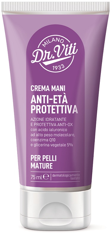 DR VITI CREMA MANI ANTI ETA' PROTETTIVA 75 ML - Farmastop