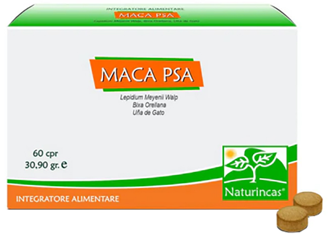 MACA PSA NATURINCAS 60 COMPRESSE - Farmastop