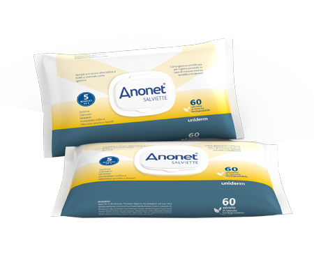 ANONET SALVIETTE 60 PEZZI - Farmastop