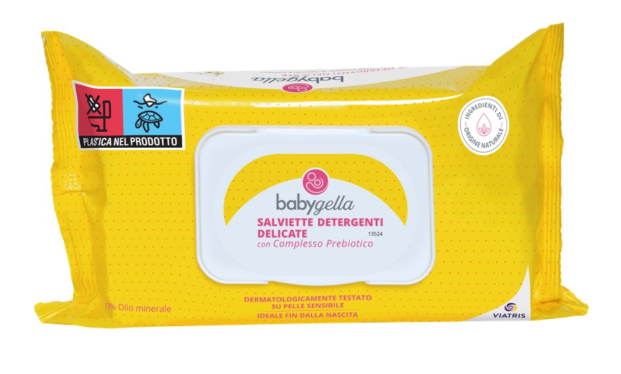 BABYGELLA PREBIOTIC SALVIETTINE 72 PEZZI - Farmastop