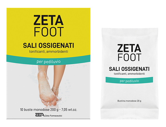 ZETAFOOT SALI OSSIGENATI 10X20 G - Farmastop