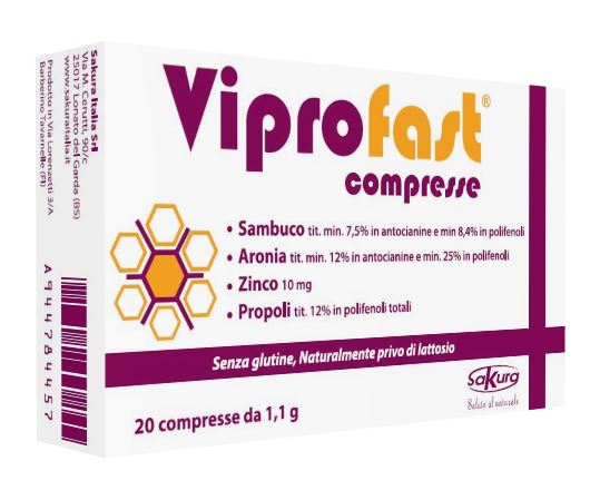 VIPROFAST 20 COMPRESSE - Farmastop