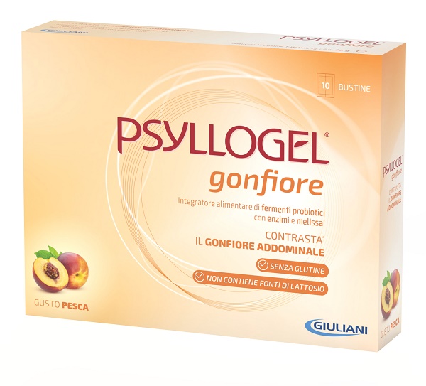 PSYLLOGEL GONFIORE PESCA 10 BUSTINE - Farmastop