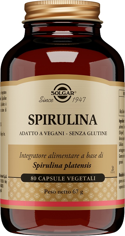 SPIRULINA 80 CAPSULE VEG - Farmastop