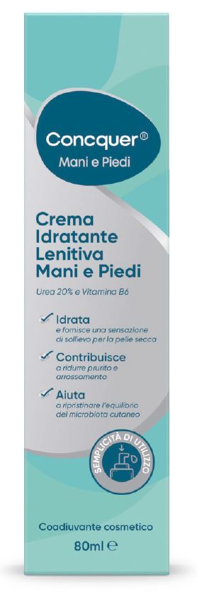 CONCQUER CREMA MANI/PIEDI 80 ML - Farmastop