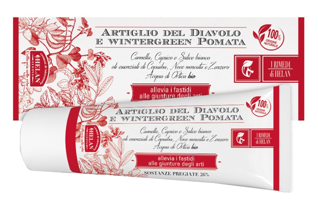 I RIMEDI DI HELAN ARTIGLIO DIAVOLO WINTERGREEN POMATA 75 ML - Farmastop