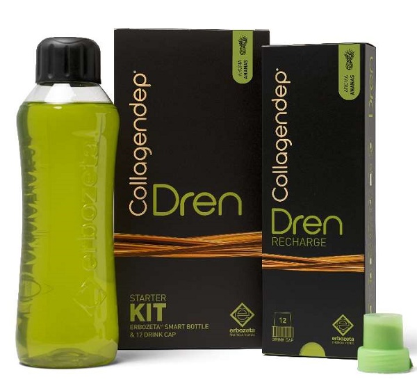 COLLAGENDEP DREN STARTER KIT 12 DRINK CAP + SMART BOTTLE - Farmastop