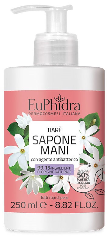 EUPHIDRA SAPONE LIQUIDO TIARE' 250 ML - Farmastop