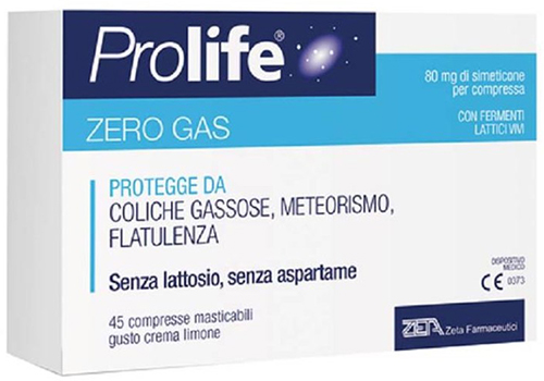 PROLIFE ZEROGAS 45 COMPRESSE - Farmastop