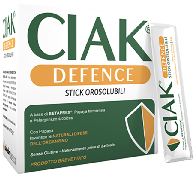 CIAK DEFENCE 30 STICK OROSOLUBILI - Farmastop