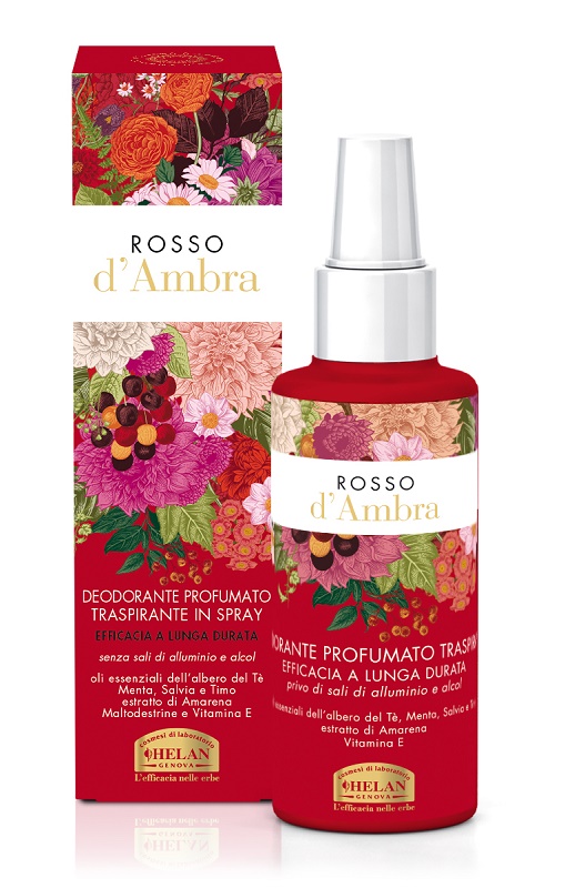 ROSSO D'AMBRA DEODORANTE PROFUMATO SPRAY - Farmastop