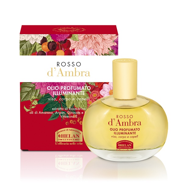 ROSSO D'AMBRA OLIO PROFUMATO ILLUMINANTE 50 ML - Farmastop