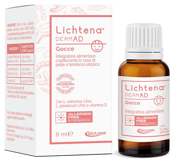 LICHTENA DERMAD GOCCE 8 ML - Farmastop