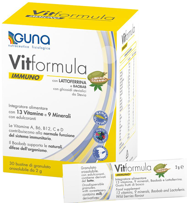 VITFORMULA IMMUNO 30 STICK DA 2 G - Farmastop