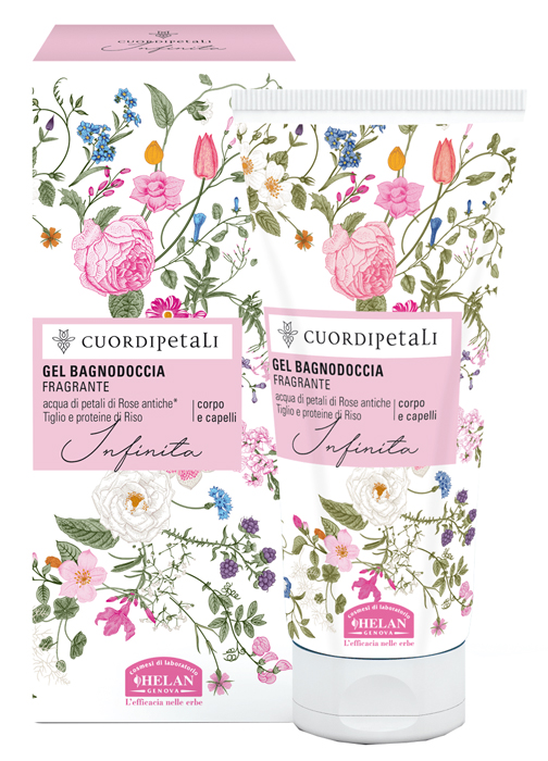 CUOR DI PETALI INFINITA GEL BAGNO DOCCIA FRAGRANTE 200 ML - Farmastop