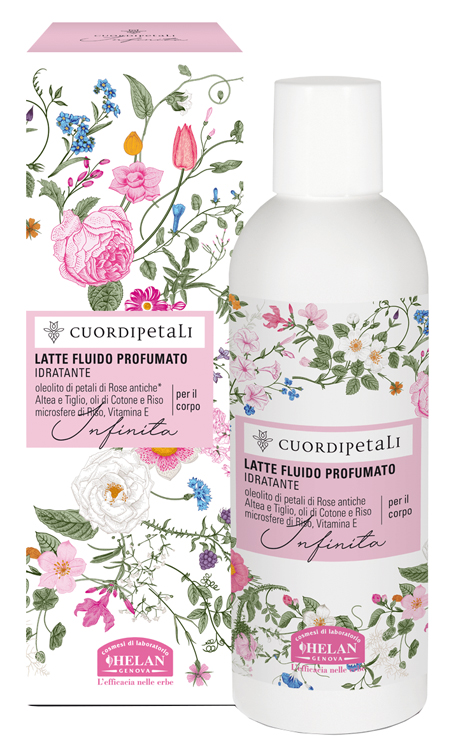 CUOR DI PETALI INFINITA LATTE FLUIDO PROFUMATO IDRATANTE 200 ML - Farmastop