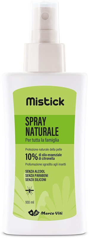 MISTICK ANTIZANZARA NATURALE 100 ML - Farmastop