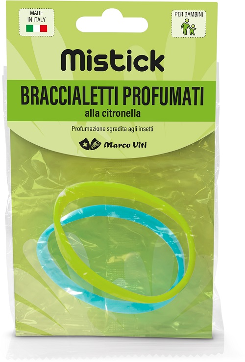 MISTICK BRACCIALETTI AZZURRO + VERDE 2 PEZZI - Farmastop