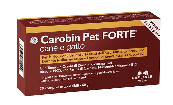 CAROBIN PET FORTE 30 COMPRESSE - Farmastop