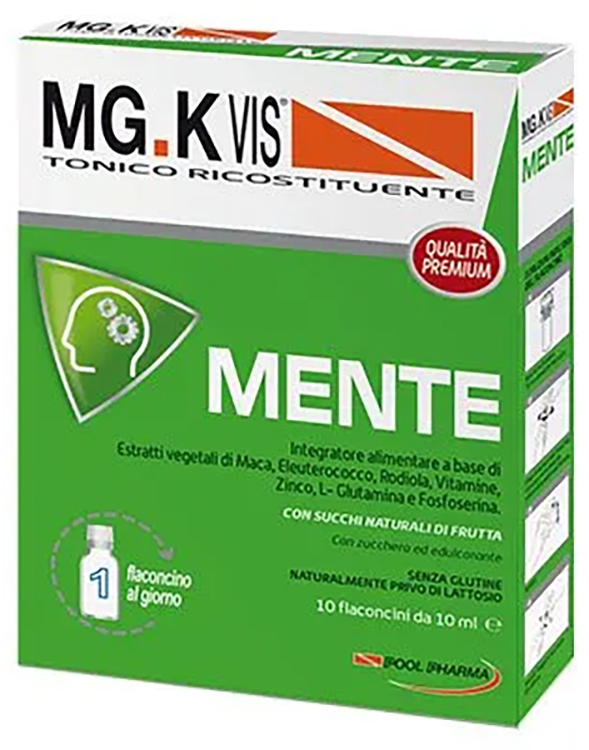 MGK VIS TONICO RICOSTITUENTE MENTE 10 FLACONCINI DA 10 ML - Farmastop