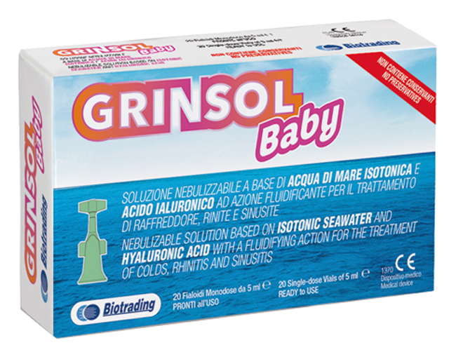 GRINSOL BABY 20 FIALE DA 5 ML - Farmastop