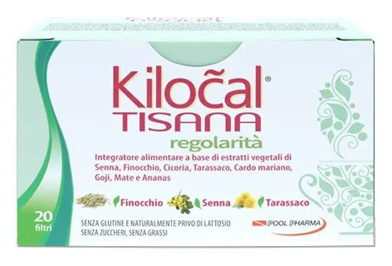 KILOCAL TISANA REGOLARITA' 20 FILTRI - Farmastop