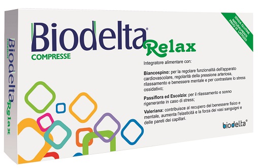 BIODELTA RELAX 30 COMPRESSE - Farmastop