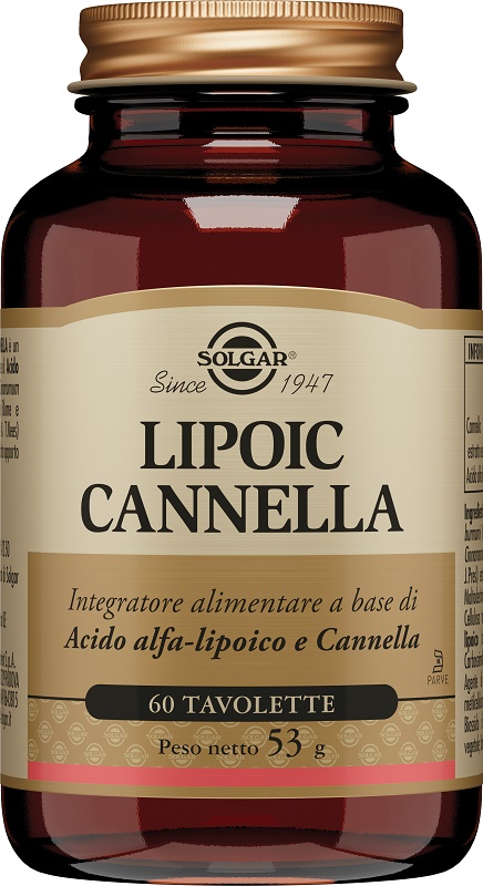LIPOIC CANNELLA 60 TAVOLETTE - Farmastop