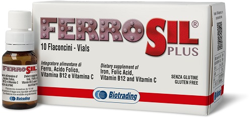 FERROSIL PLUS 10 FLACONCINI - Farmastop