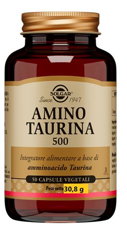 AMINO TAURINA 500 50 CAPSULE VEGETALI - Farmastop