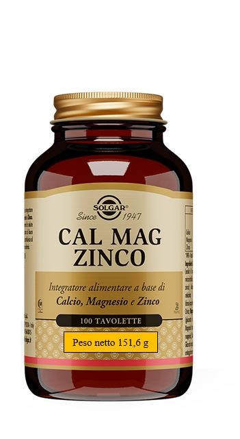 CAL MAG ZINCO 100 TAVOLETTE - Farmastop