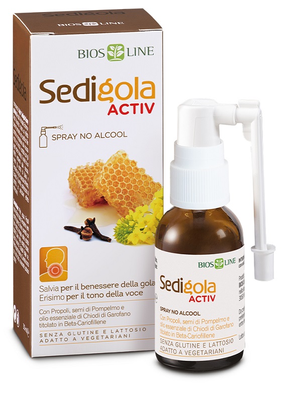 APIX SEDIGOLA ACTIV SPRAY GOLA 30 ML - Farmastop