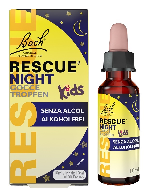 RESCUE NIGHT KIDS GOCCE 10 ML - Farmastop
