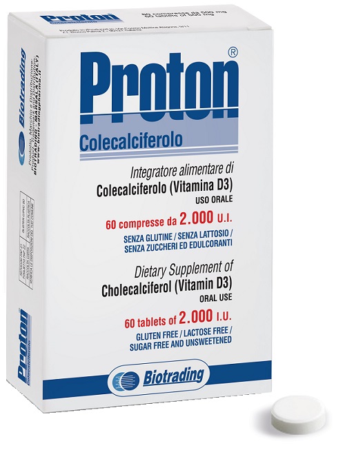 PROTON 60 COMPRESSE 2000 UI - Farmastop