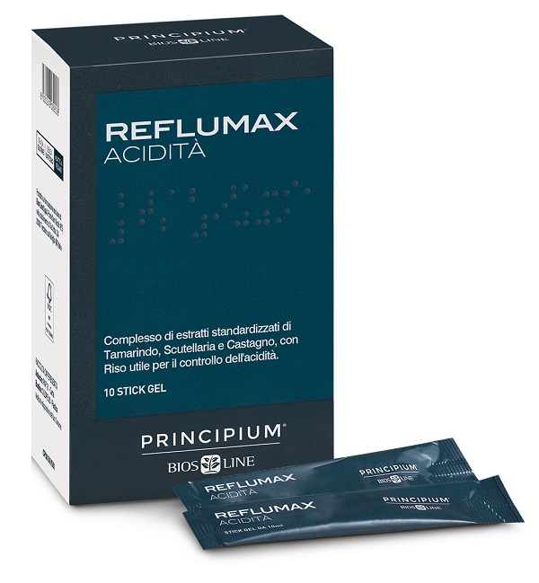 PRINCIPIUM REFLUMAX ACIDITA' 10 STICK DA 10 ML - Farmastop