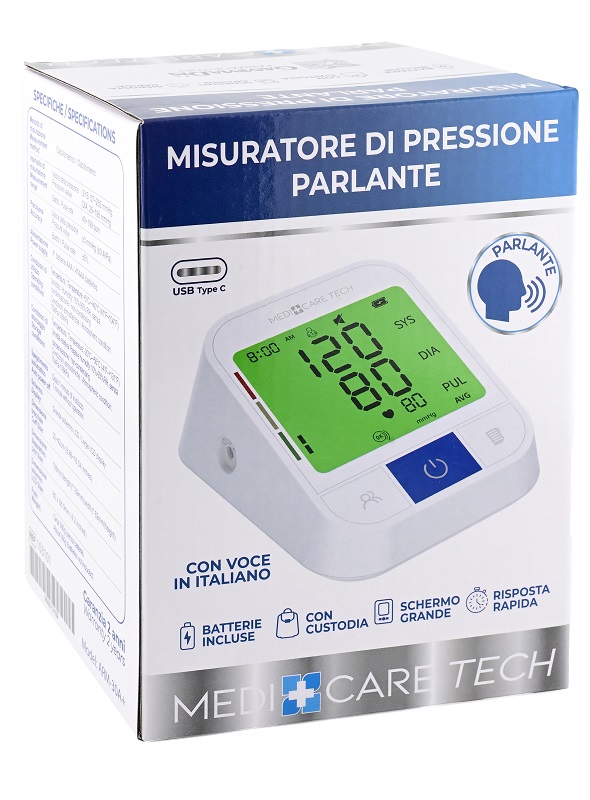 MISURATORE PARLANTE MEDICARE TECH - Farmastop