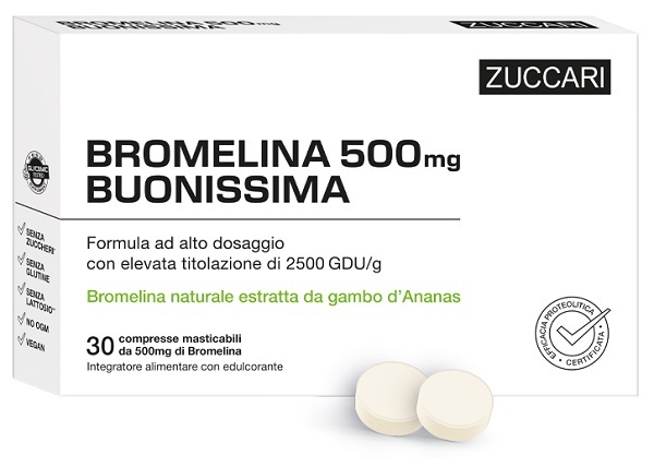 BROMELINA 500 BUONISSIMA 30 COMPRESSE - Farmastop