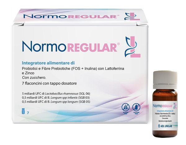 NORMOREGULAR L 7 FLACONCINI DA 12 ML - Farmastop