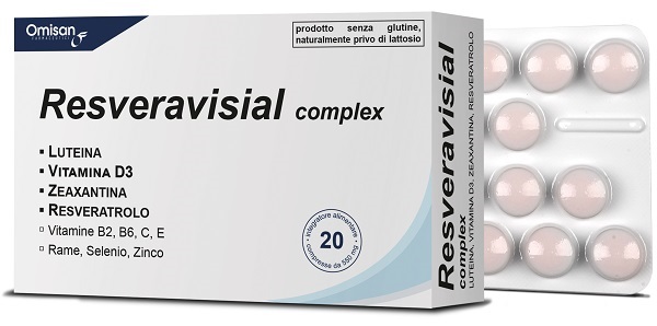 RESVERAVISIAL COMPLEX 20 COMPRESSE - Farmastop