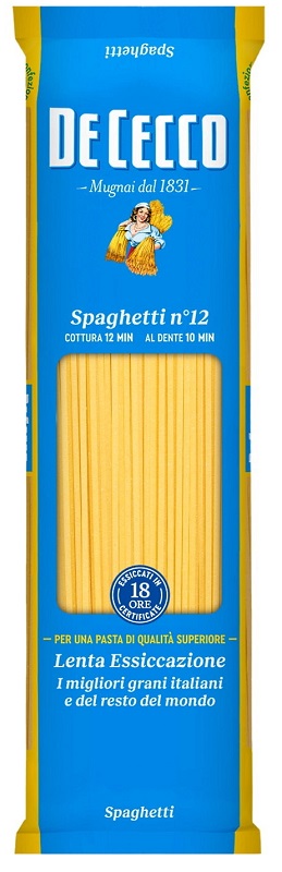 DE CECCO SPAGHETTI N12 NUOVA RICETTA 400 G - Farmastop