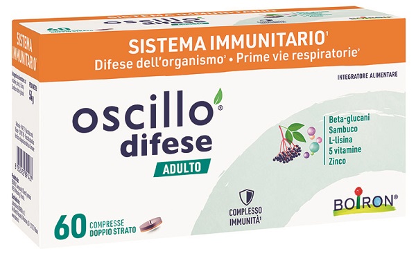 OSCILLO DIFESE ADULTO 60 COMPRESSE - Farmastop