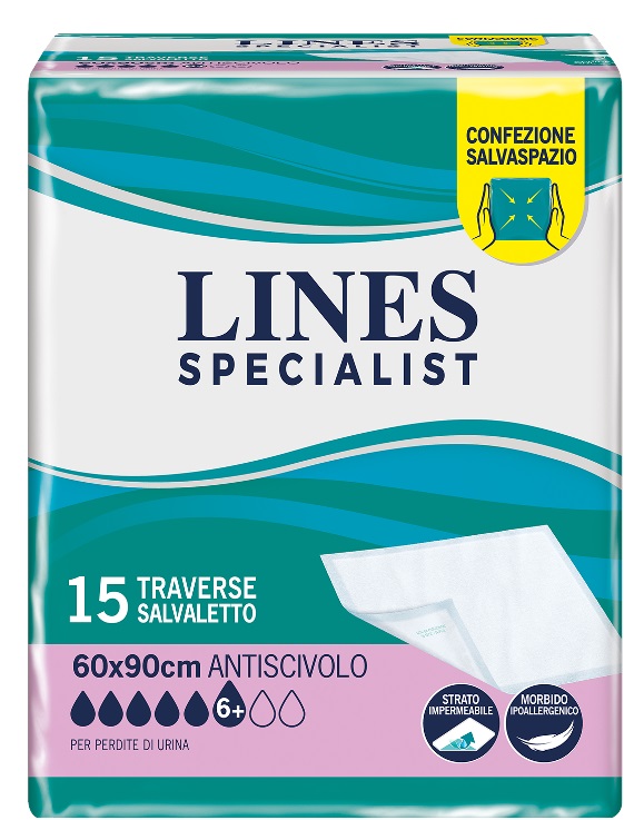 TRAVERSA LINES SPECIALIST 60X90 CM 15 PEZZI - Farmastop