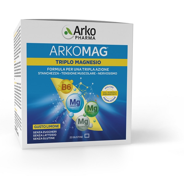 ARKOMAG TRIPLO MAGNESIO 20 BUSTINE - Farmastop
