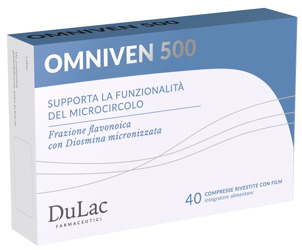 OMNIVEN 500 40 COMPRESSE - Farmastop