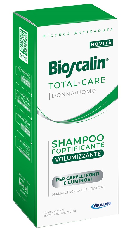BIOSCALIN TOTAL CARE SHAMPOO FORTIFICANTE VOLUMIZZANTE 200 ML - Farmastop
