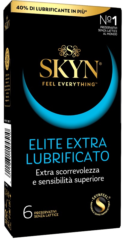 PROFILATTICO SKYN ELITE EXTRA LUBRIFICATO 6 PEZZI - Farmastop