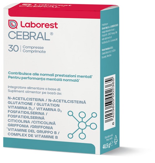 CEBRAL 30 COMPRESSE - Farmastop