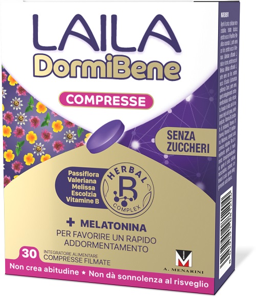 LAILA DORMIBENE 30 COMPRESSE - Farmastop