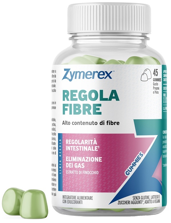 ZYMEREX REGOLA FIBRE 45 GUMMIES - Farmastop